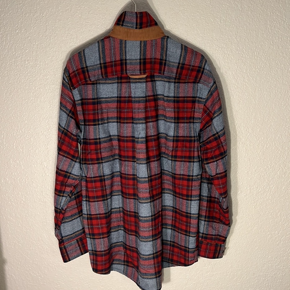Orvis Fairbanks long-sleeved flannel shirt - Medium - Picture 4 of 7